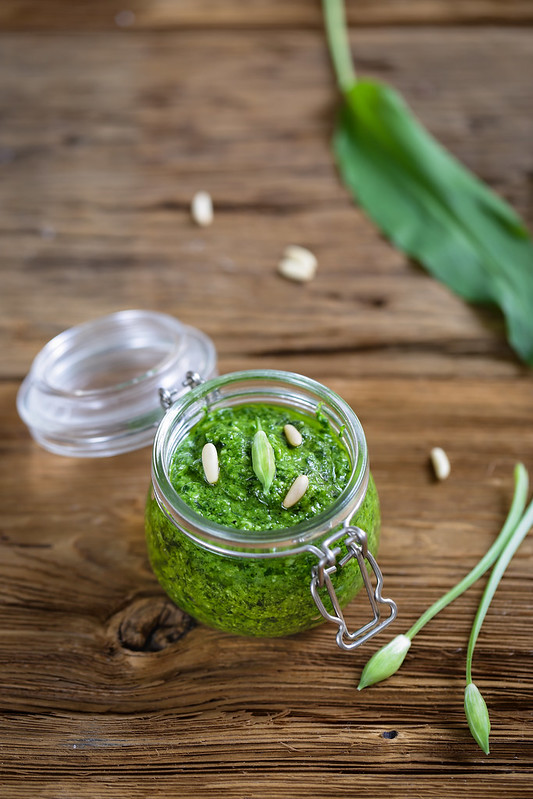 Pesto ail ours recette